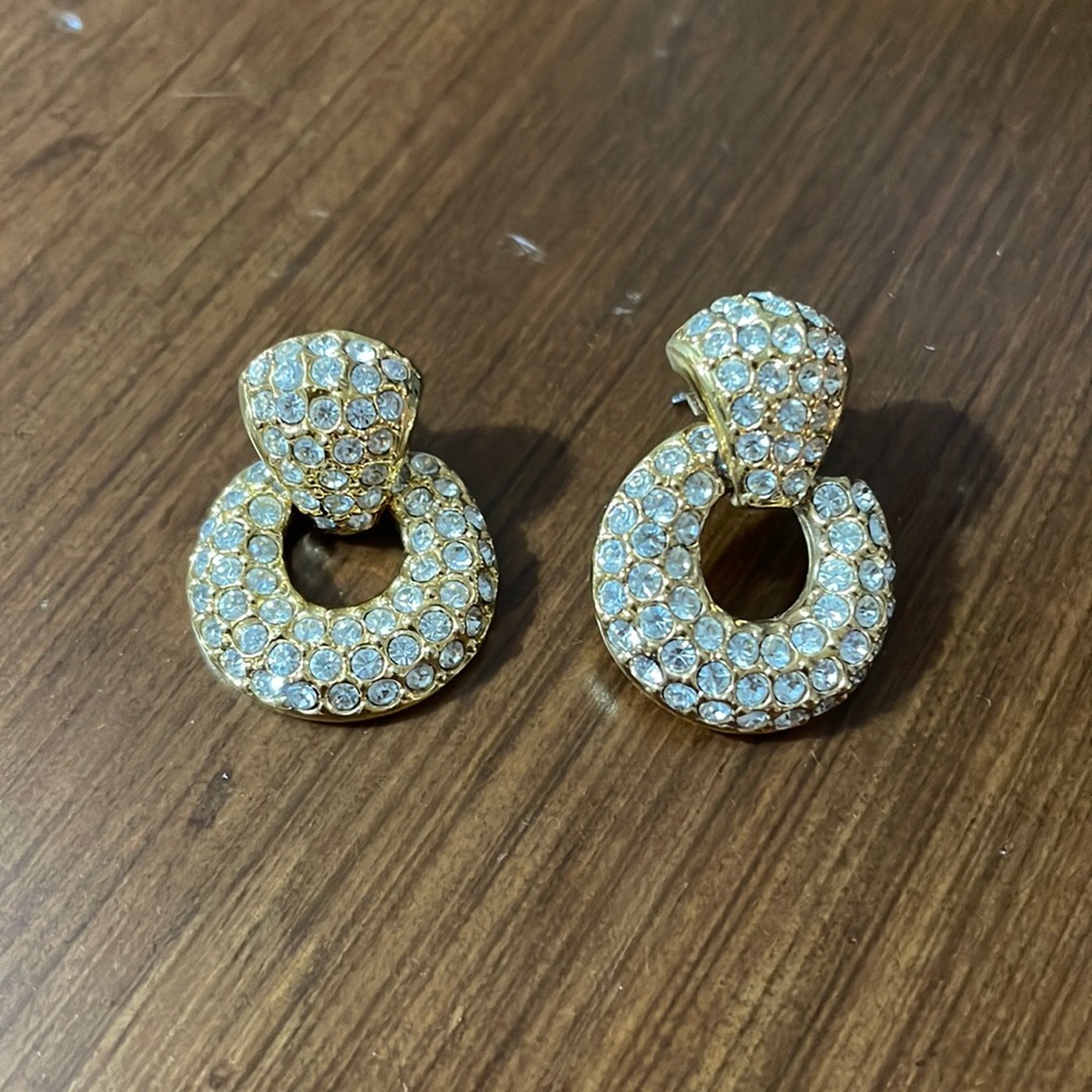 Roman door knocker earrings